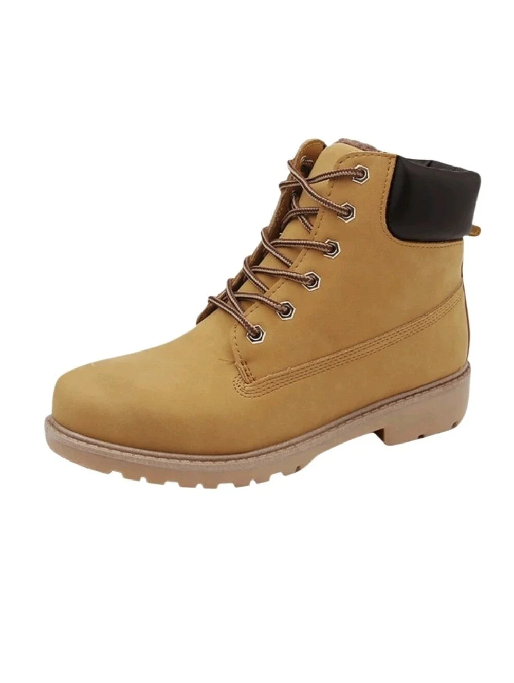 Goodfellow & Co Tan and Dark Brown Men's Tahoe Work-Style Boots